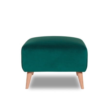 Банкетка 95х63х42 см зеленая  ВЕЛЮР FORMULA 668  HYGGE FINSOFFA