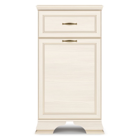 Комод в прихожую узкий 49,4х38,3х90,9 бежевый Сиена Кураж