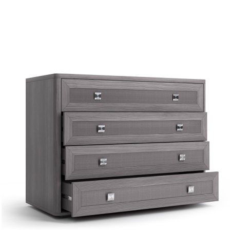 Комод с ящиками 105х48,9х79,7 серый Парма Нео Кураж