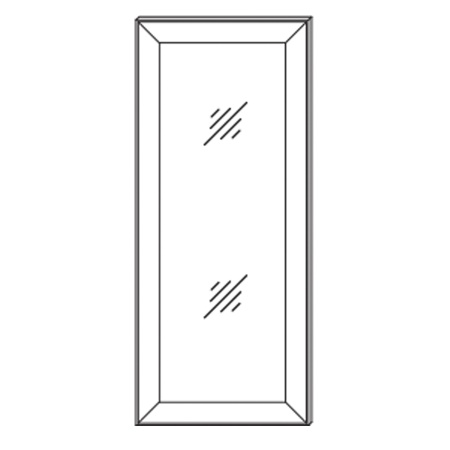 Зеркало настенное в прихожую 45х2,2х100 бежевое Сиена Кураж