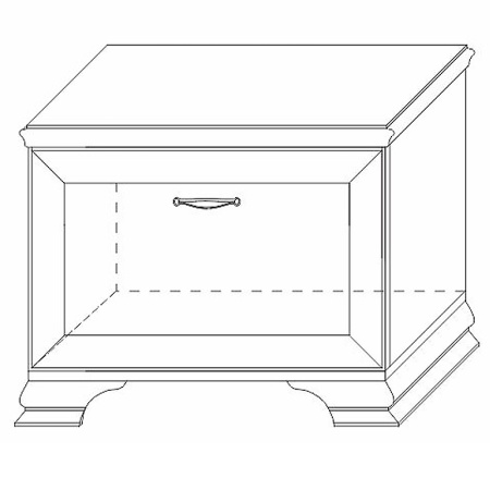 Тумба для обуви в прихожую 64,4х38,3х44,6 бежевая Сиена Кураж
