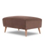 Банкетка 95х63х42 см коричневая  ВЕЛЮР FORMULA 225  HYGGE FINSOFFA