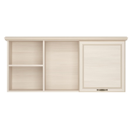 Полка навесная 120х28,8х54 бежевая Сиена Кураж