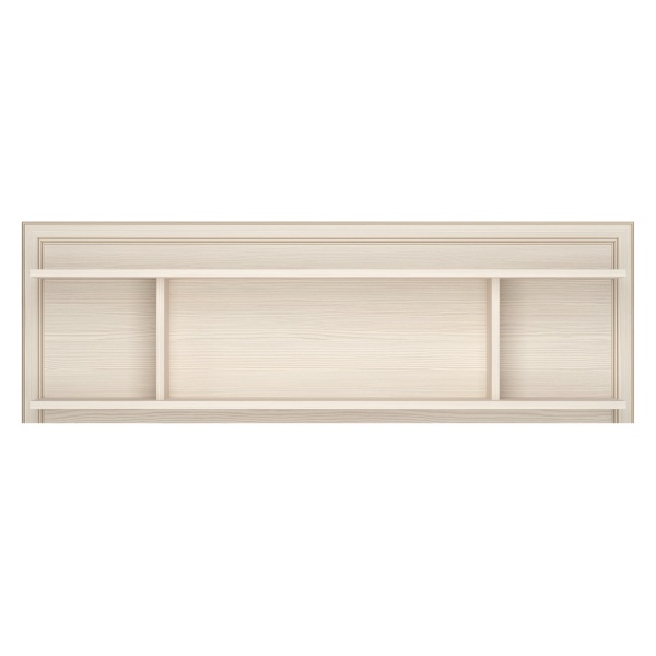 Полка навесная 130х21,6х43 бежевая Сиена Кураж