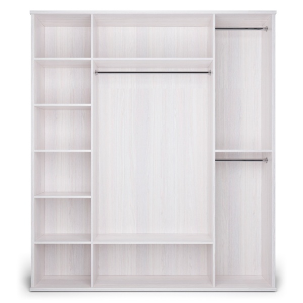 Шкаф распашной четырехдверный дверный (корпус) 193,3х57,9х221,7 Парма Нео Кураж