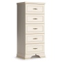 Комод с ящиками высокий 54,4х38,3х121,1  бежевый Сиена Кураж
